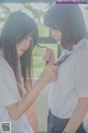 Coser @ 桜 桃 喵 Vol.002: JK 百合 1 (桜 桃 喵 & 疯 猫 ss) (43 photos)